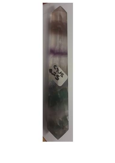 Double Terminated Fluorite Wand (ctj8)
